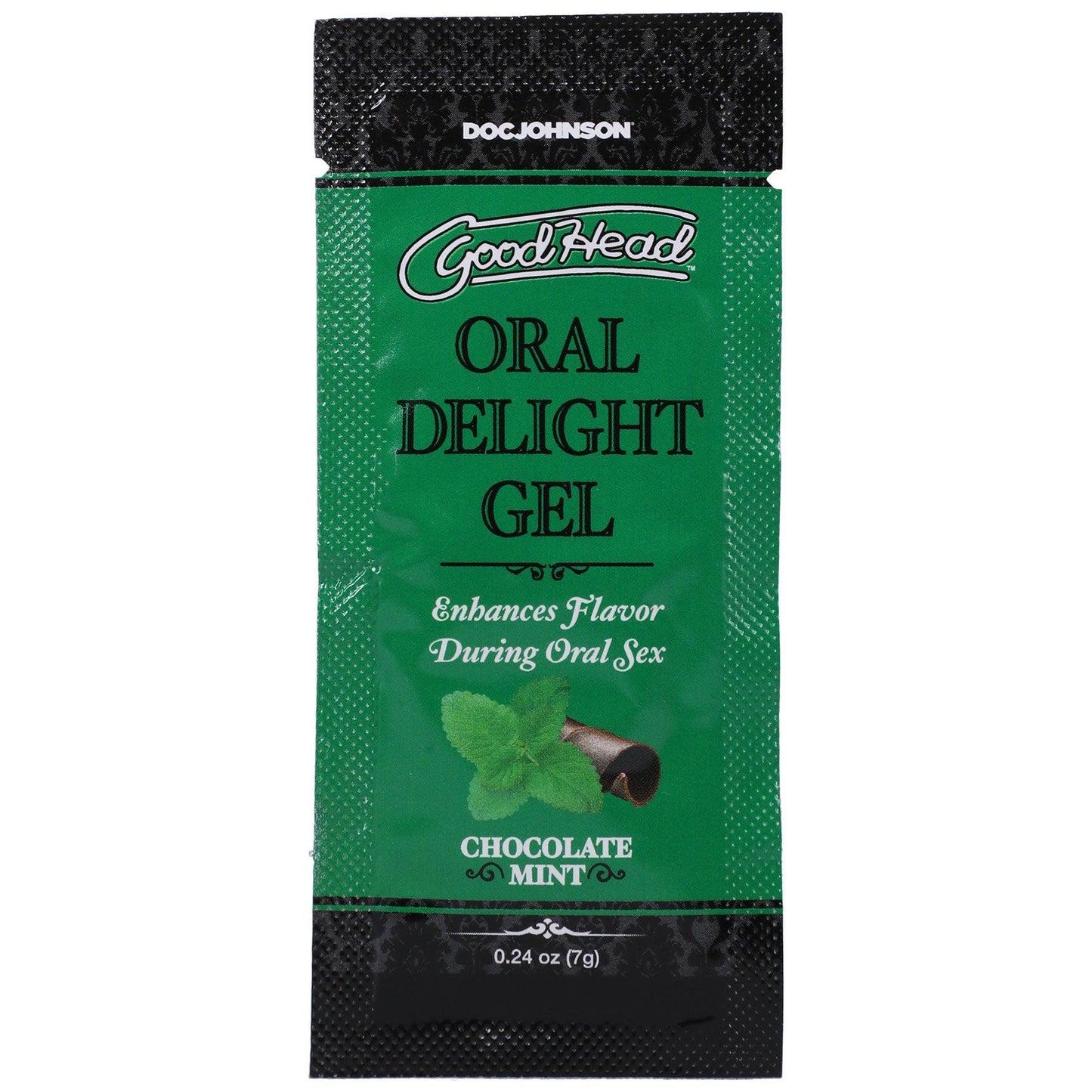 Goodhead - Oral Delight Gel - Chocolate Mint - 0.24 Oz - Love It Wet