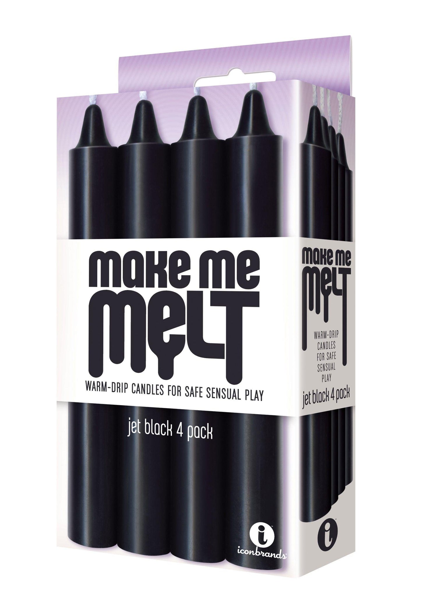 Make Me Melt - Jet Black 4 Pack - Love It Wet