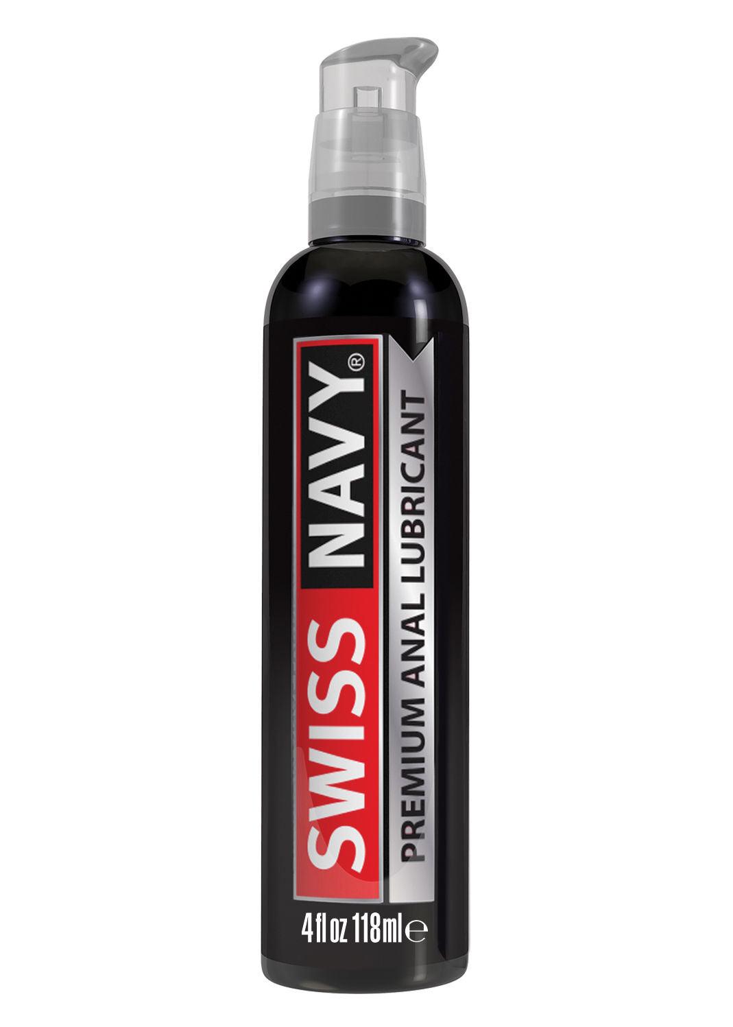 Swiss Navy Premium Silicone Anal Lubricant - 8 Oz. - Love It Wet