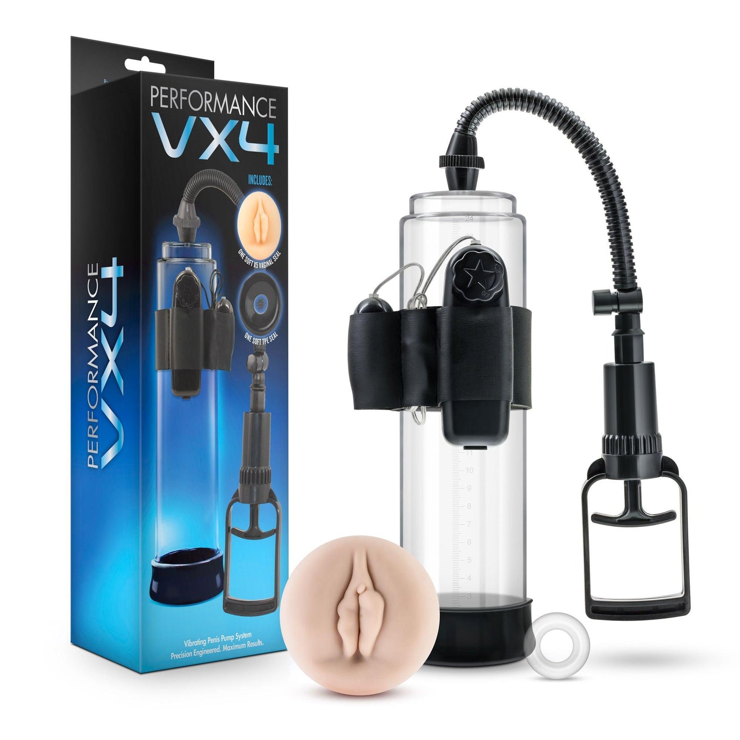 Performance Vx 4 - Male Enhancement Pump System - Clear - Love It Wet