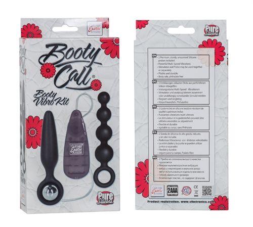 Booty Call Booty Vibro Kits - Black - Love It Wet