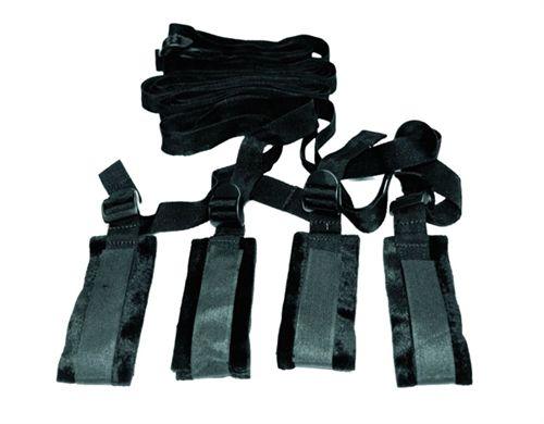 Sex and Mischief Bed Bondage Restraint Kit - Love It Wet