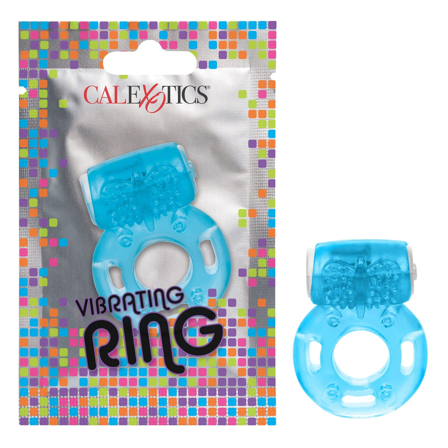 Foil Pack Vibrating Ring - Purple - Love It Wet