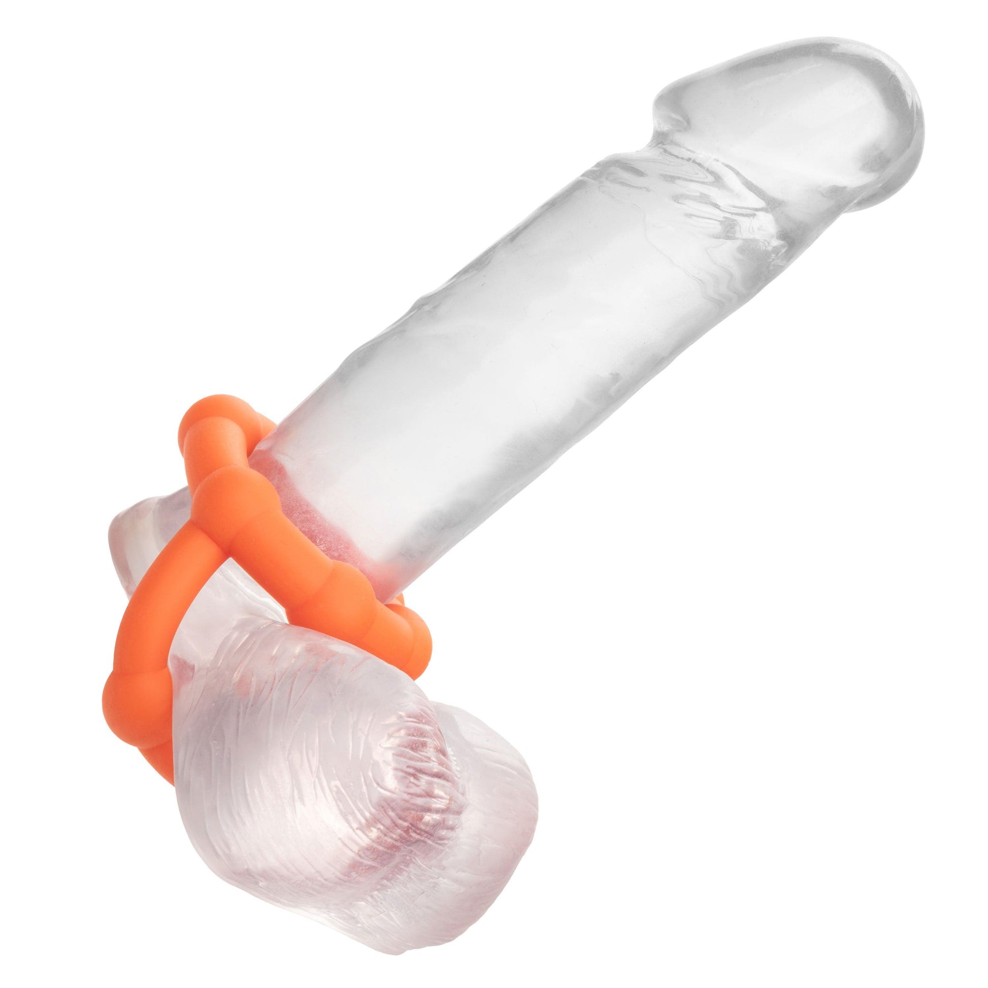 Alpha Liquid Silicone All Star Ring - Orange - Love It Wet