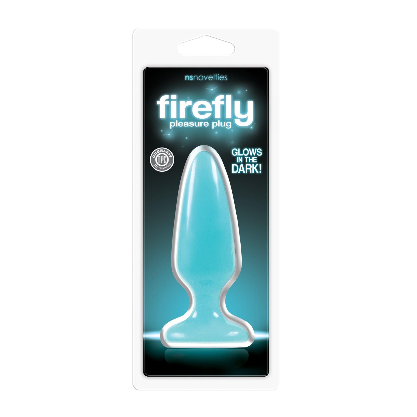 Firefly Pleasure Plug - Medium - Blue - Love It Wet