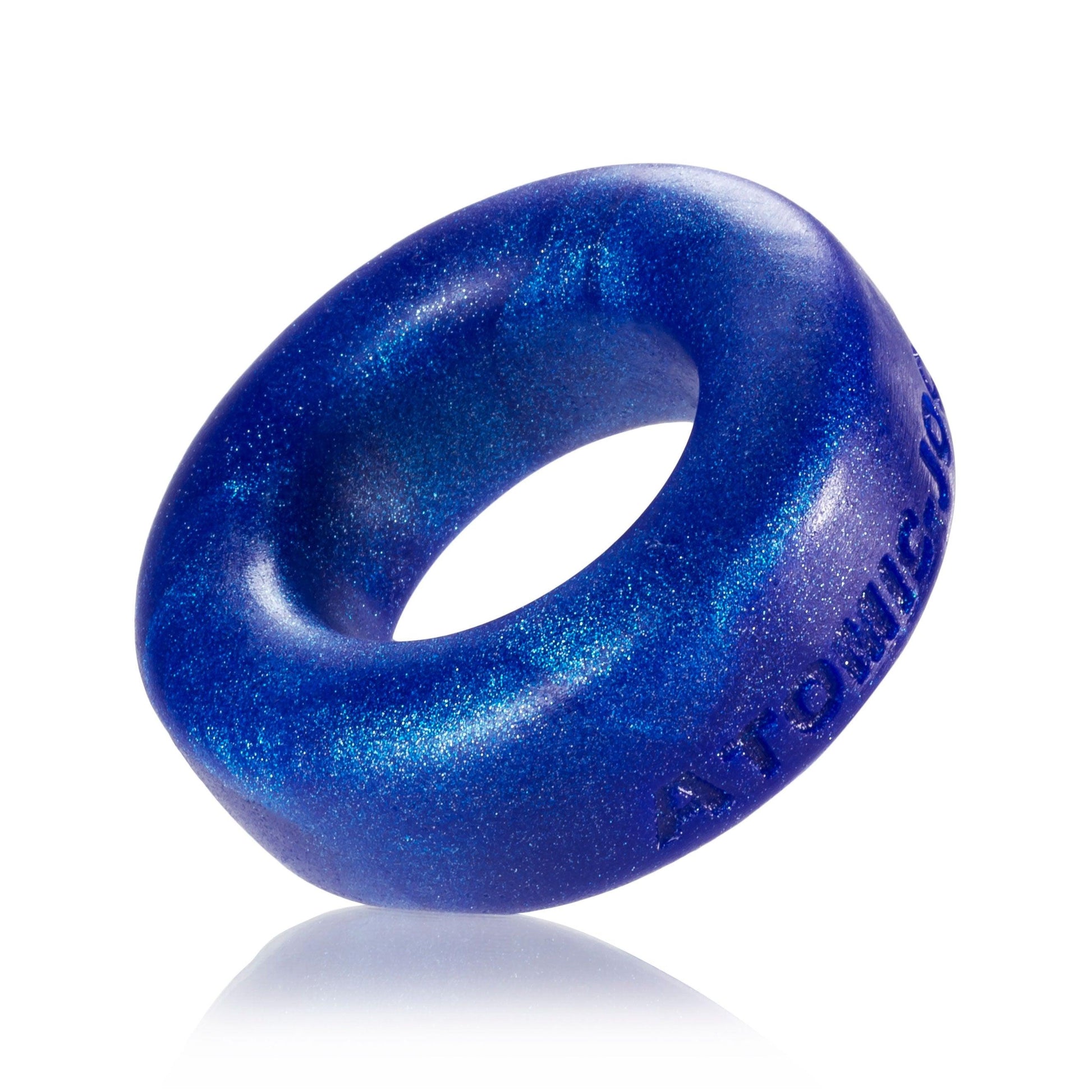 Cock T Comfort Cockring by Atomic Jock Silicone Smoosh - Blueballs - Love It Wet