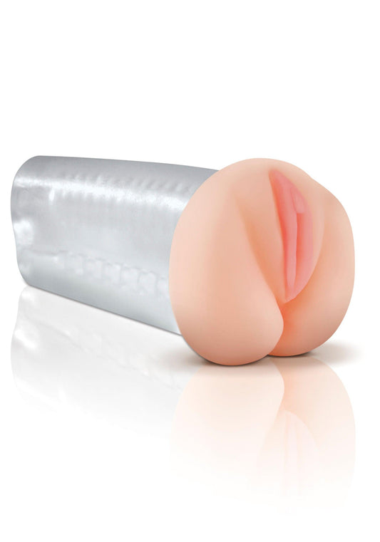 Pipedream Extreme Deluxe See Thru Stroker - Love It Wet