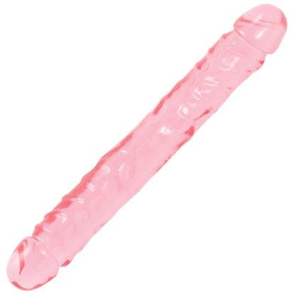 Crystal Jellies Jr Double Dong 12 Inch - Clear - Love It Wet