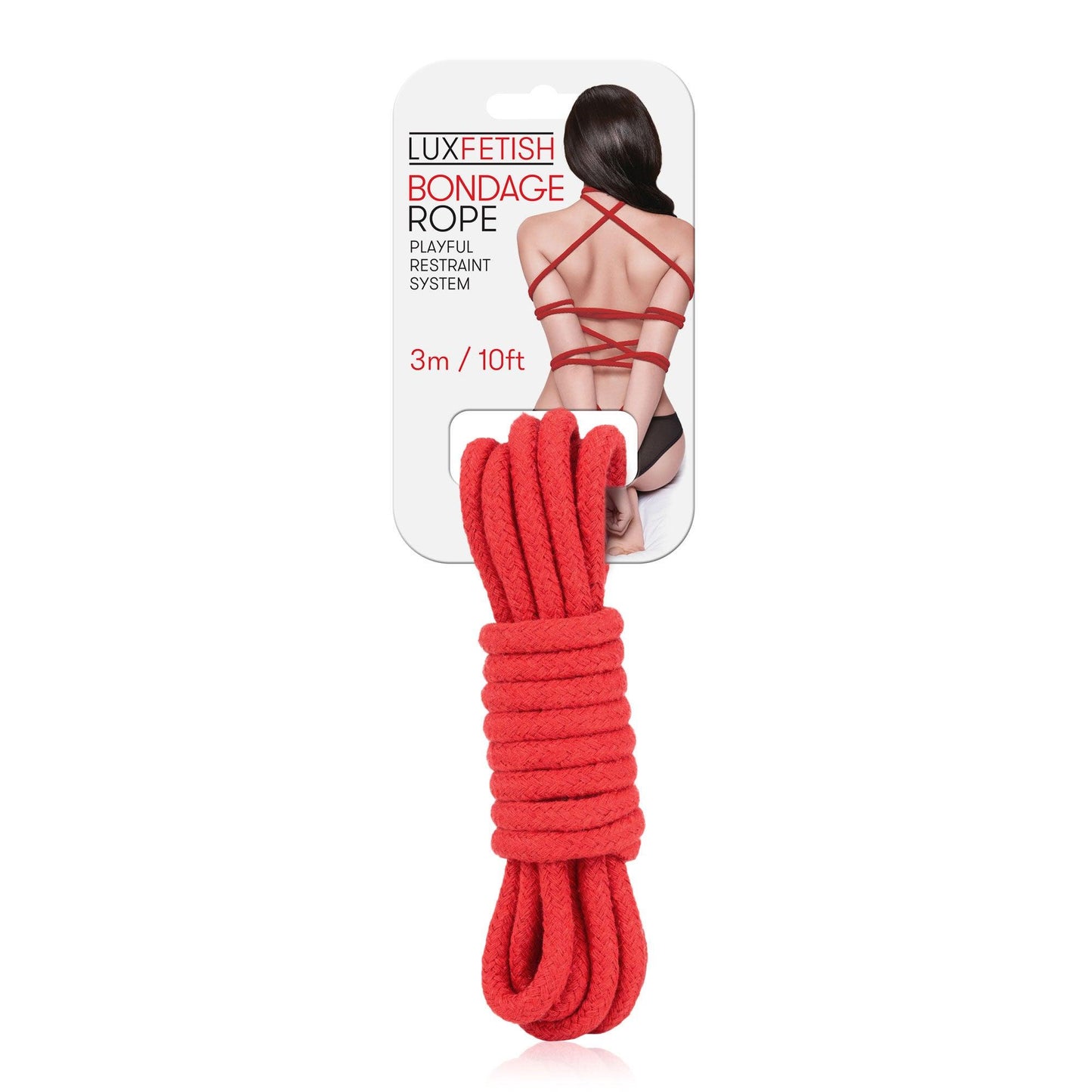 Sexy Bondage Rope 3m / 10ft - Red - Love It Wet