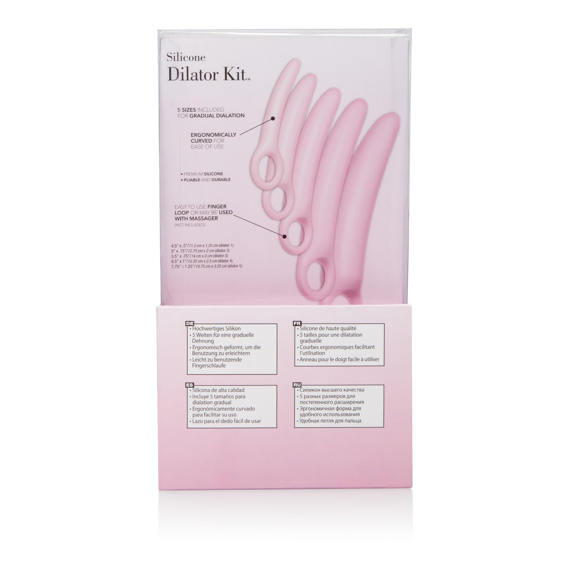 Inspire Silicone Dilator Kit - 5 Piece Set - Love It Wet