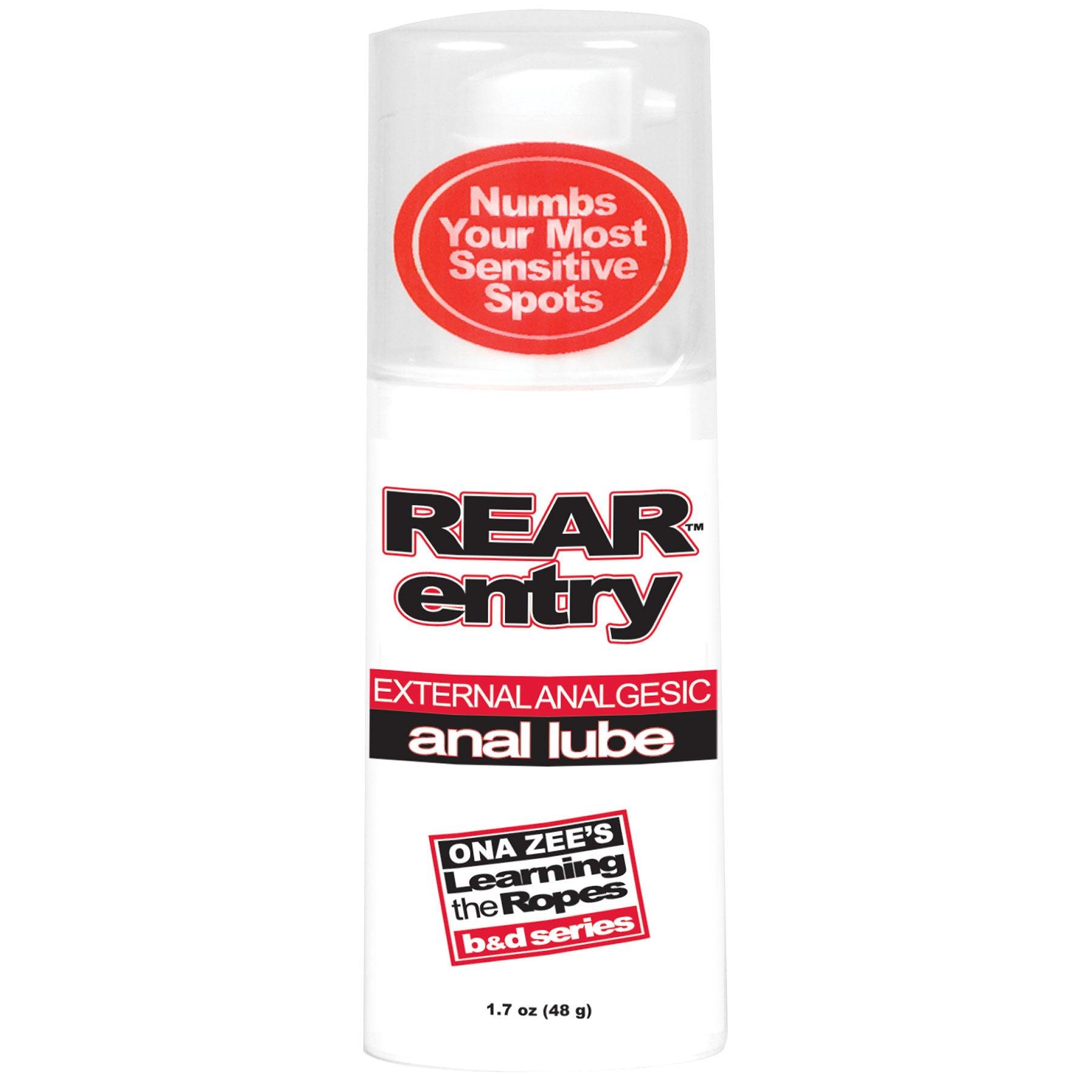 Ona Zee's Rear Entry Anal Lubricant - 1.7 Oz. - Bulk - Love It Wet