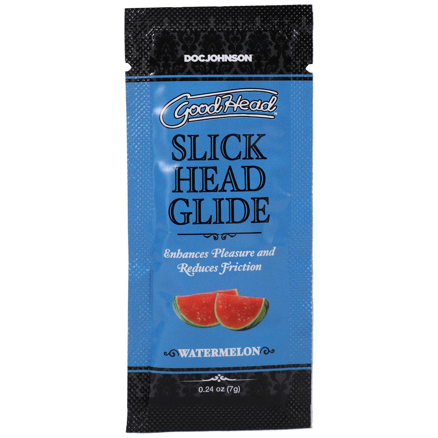 Goodhead - Slick Head Glide - Watermelon - 0.24 Oz - Love It Wet