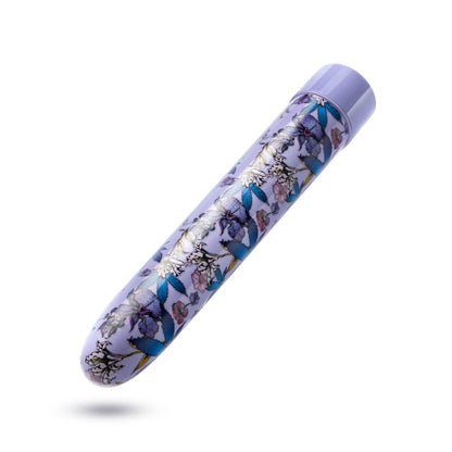 Limited Addiction - Floradelic - 7 Inch Rechargeable Vibe - Purple - Love It Wet