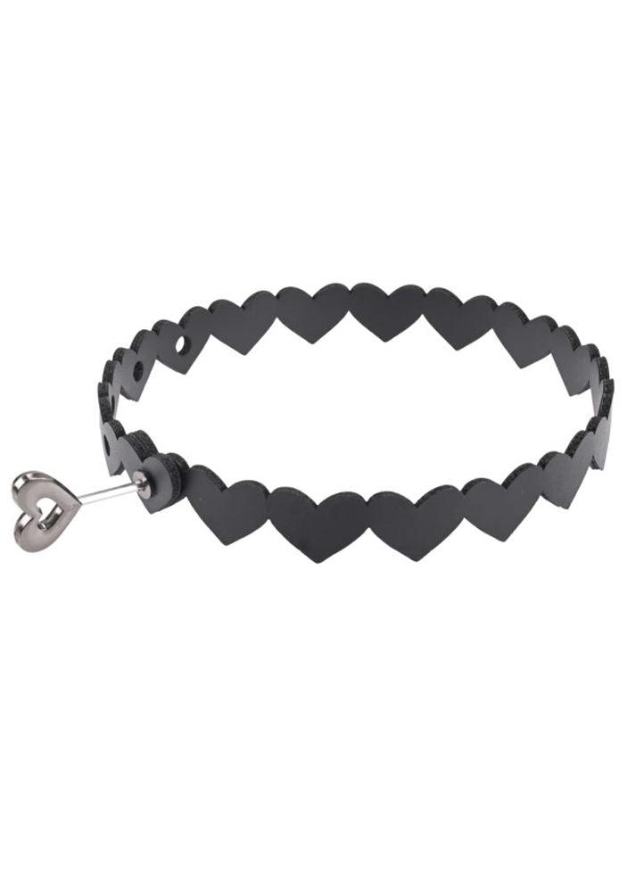 Heart Day Collar - Black - Love It Wet