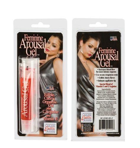 Feminine Arousal Gel - Cherry - 0.5 Fl. Oz. - Love It Wet