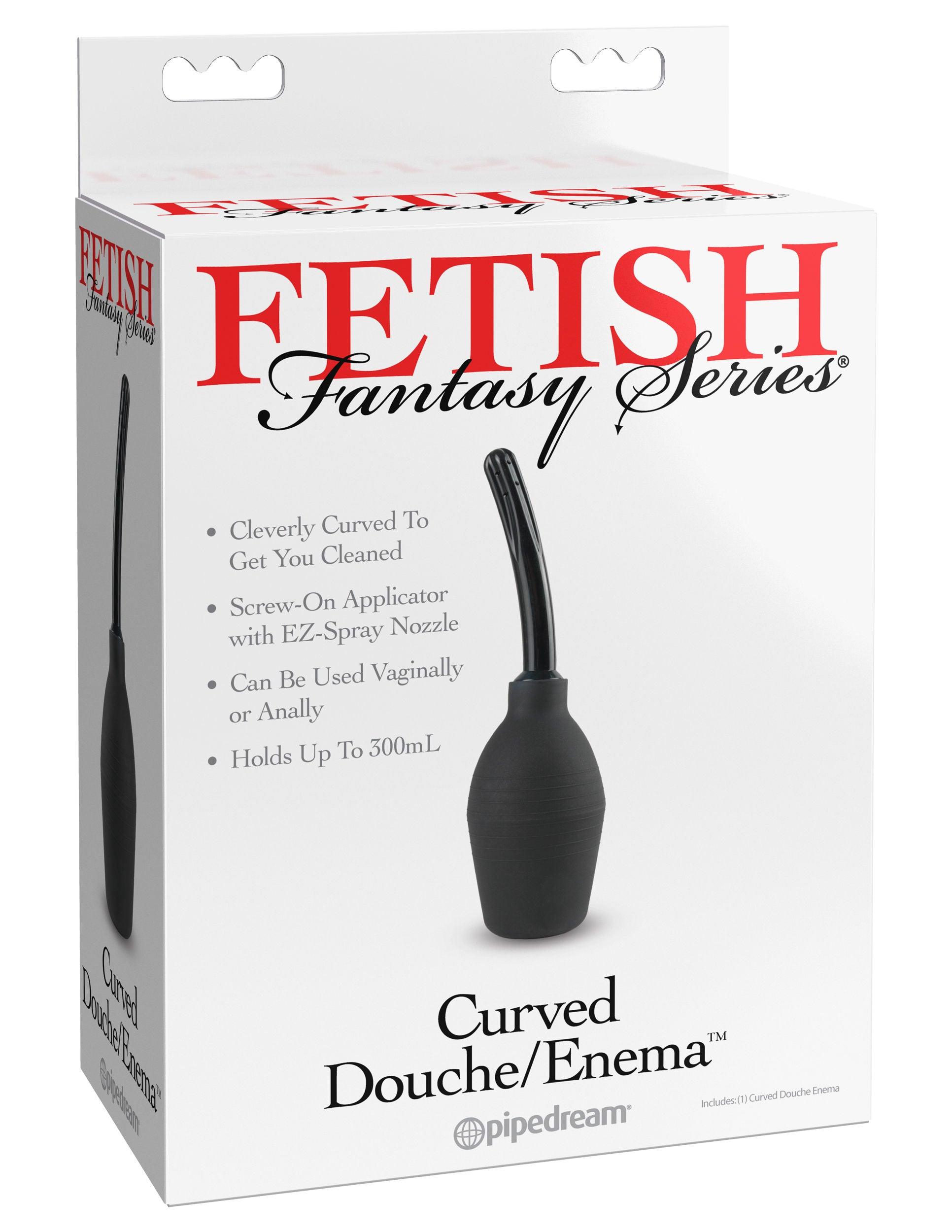 Fetish Fantasy Series Curved Douche-Enema - Love It Wet