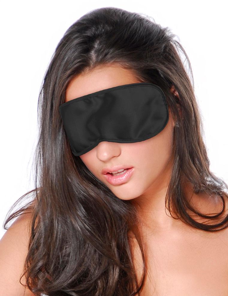 Fetish Fantasy Series Satin Love Mask - Black - Love It Wet