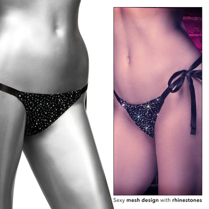 Radiance Side-Tie Panties - Black - Love It Wet