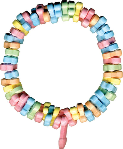 Rainbow Penis Candy Necklace - Love It Wet