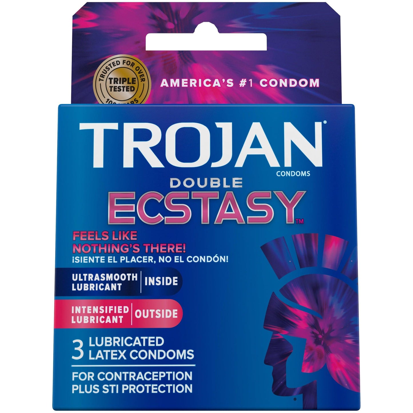 Trojan Double Ecstasy - 3 Pack - Love It Wet