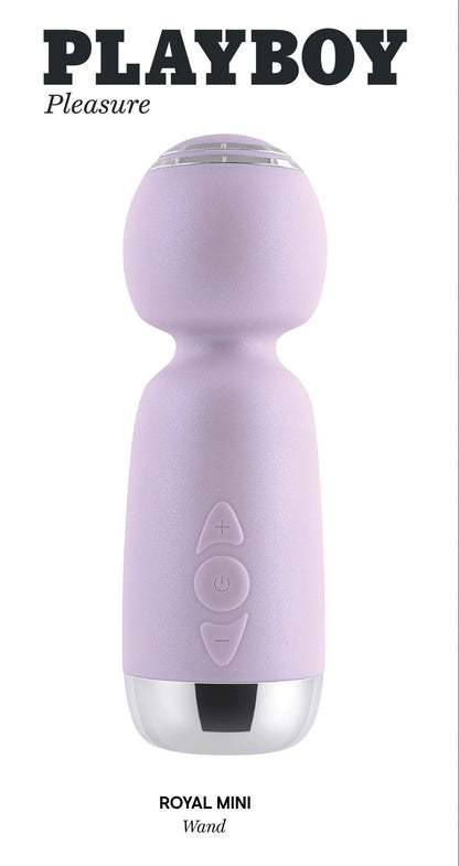 Playboy Pleasure - Royal Mini - Wand - Opal - Love It Wet