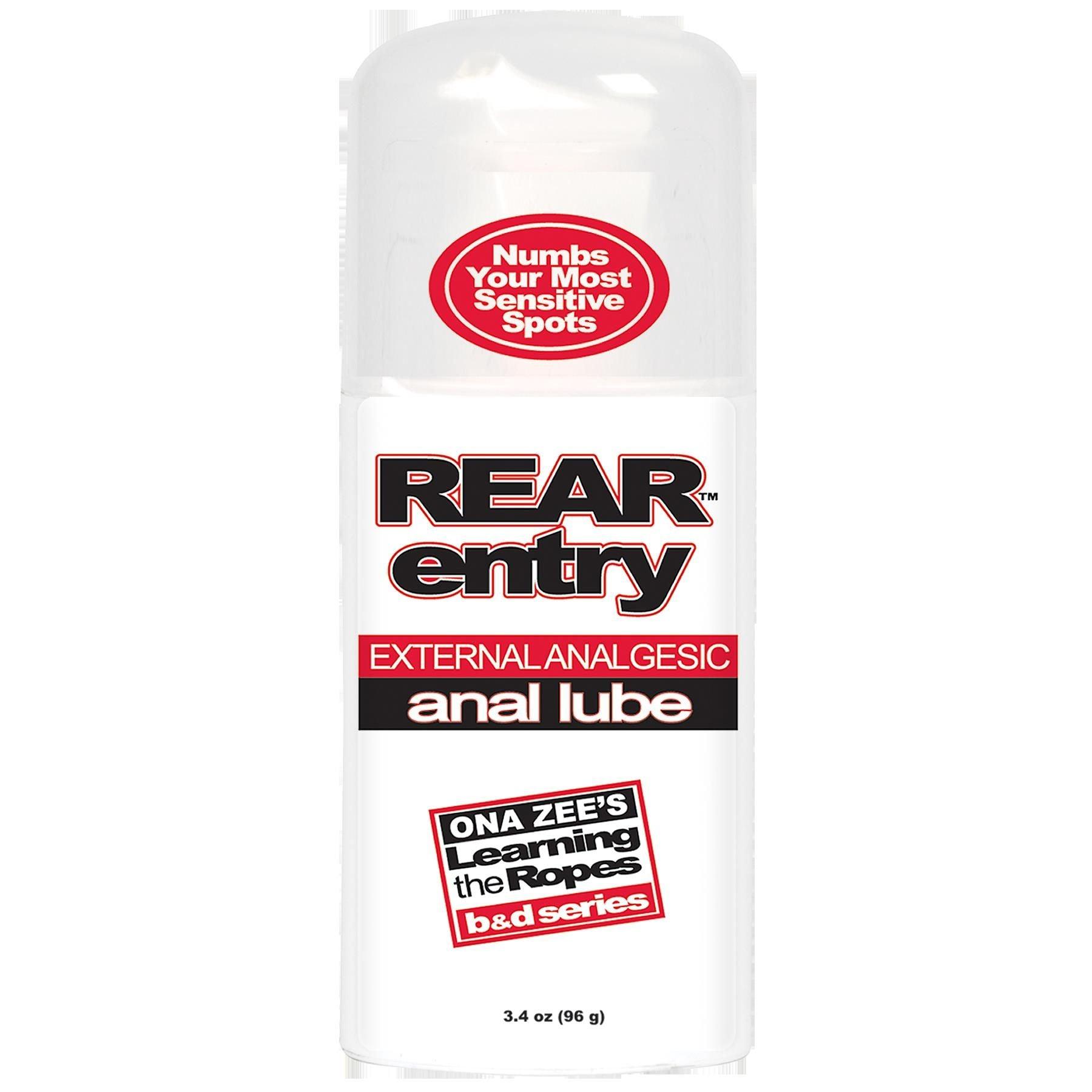 Ona Zee Rear Entry Anal Lube 3.4 Oz - Love It Wet