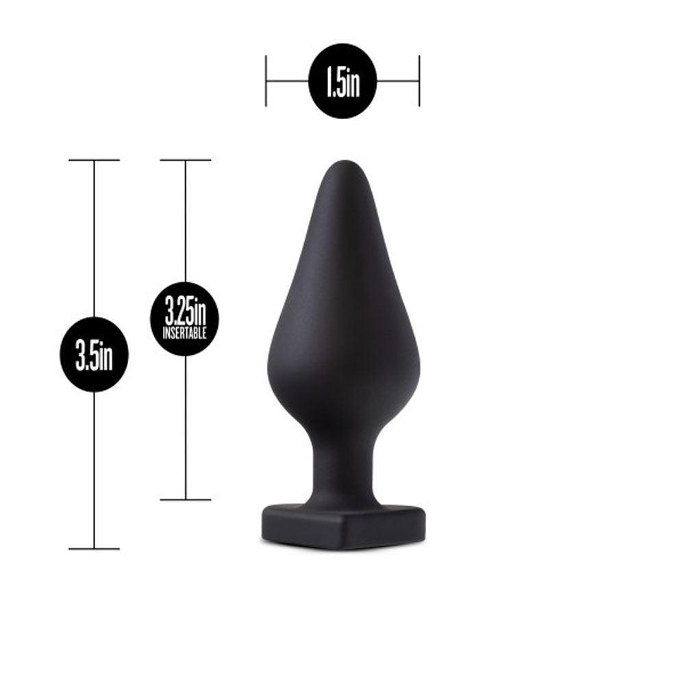 Temptasia - Spank Me Butt Plug - Black - Love It Wet