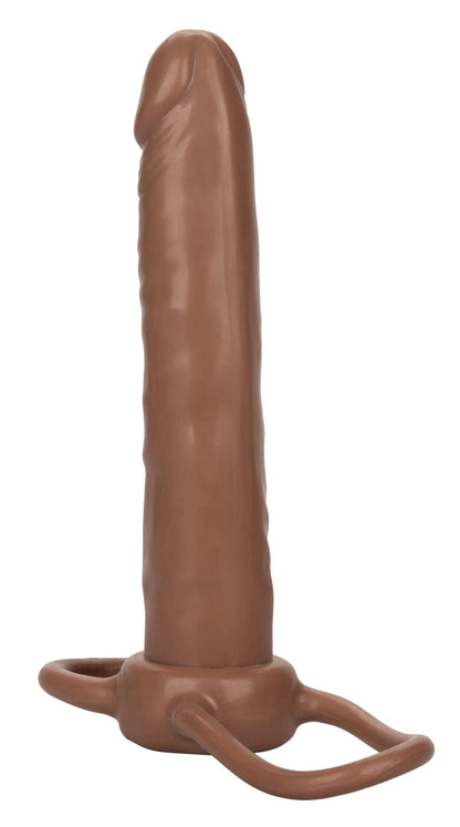 Accommodator Dual Penetrator - Brown - Love It Wet