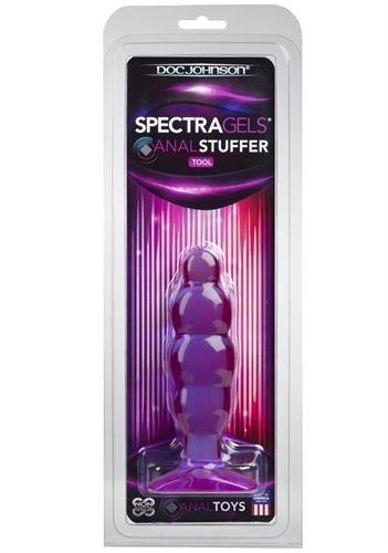 Spectragels Anal Stuffer - Purple - Love It Wet