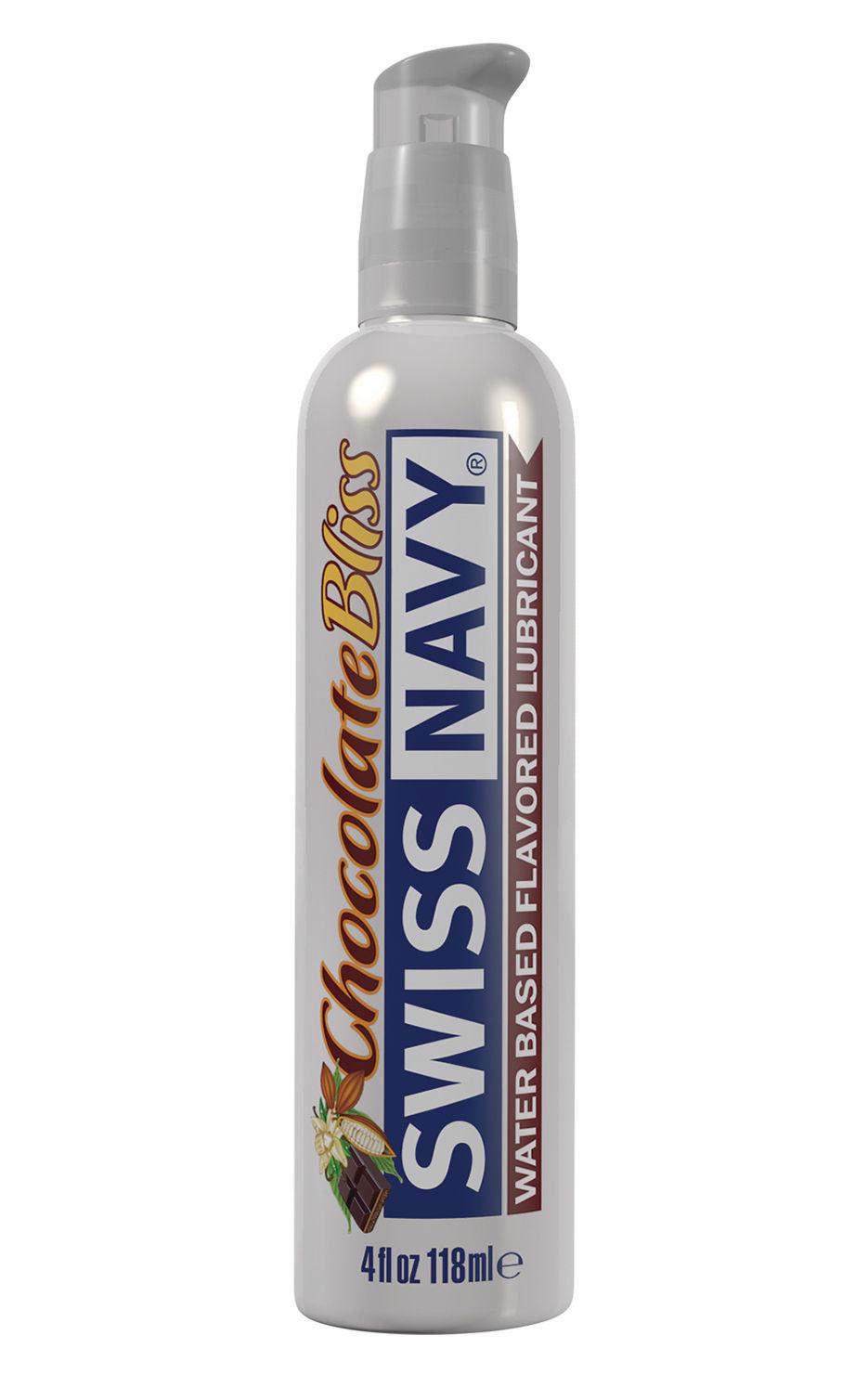 Swiss Navy Flavors Water Based Lubricant - Pina Colada 4 Fl. Oz. - Love It Wet