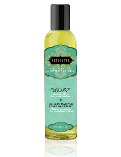Aromatic Massage Oil - Soaring Spirit - 8 Fl. Oz. - Love It Wet