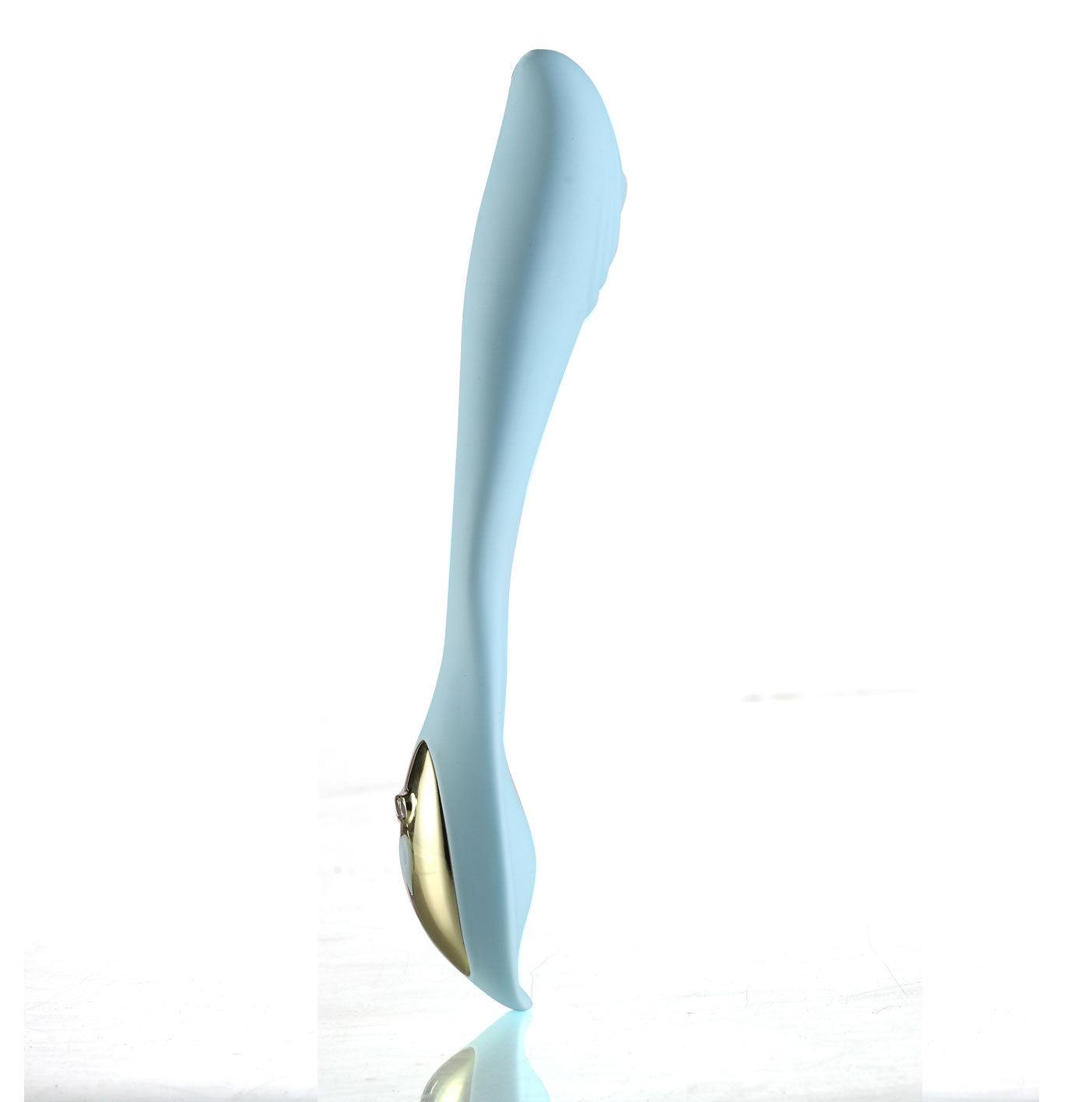 Harmonie Rechargeable Remote Silicone Bendable Vibrator - Teal - Love It Wet