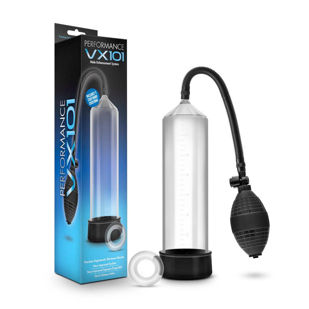 Performance - Vx101 Male Enhancement Pump - Clear - Love It Wet