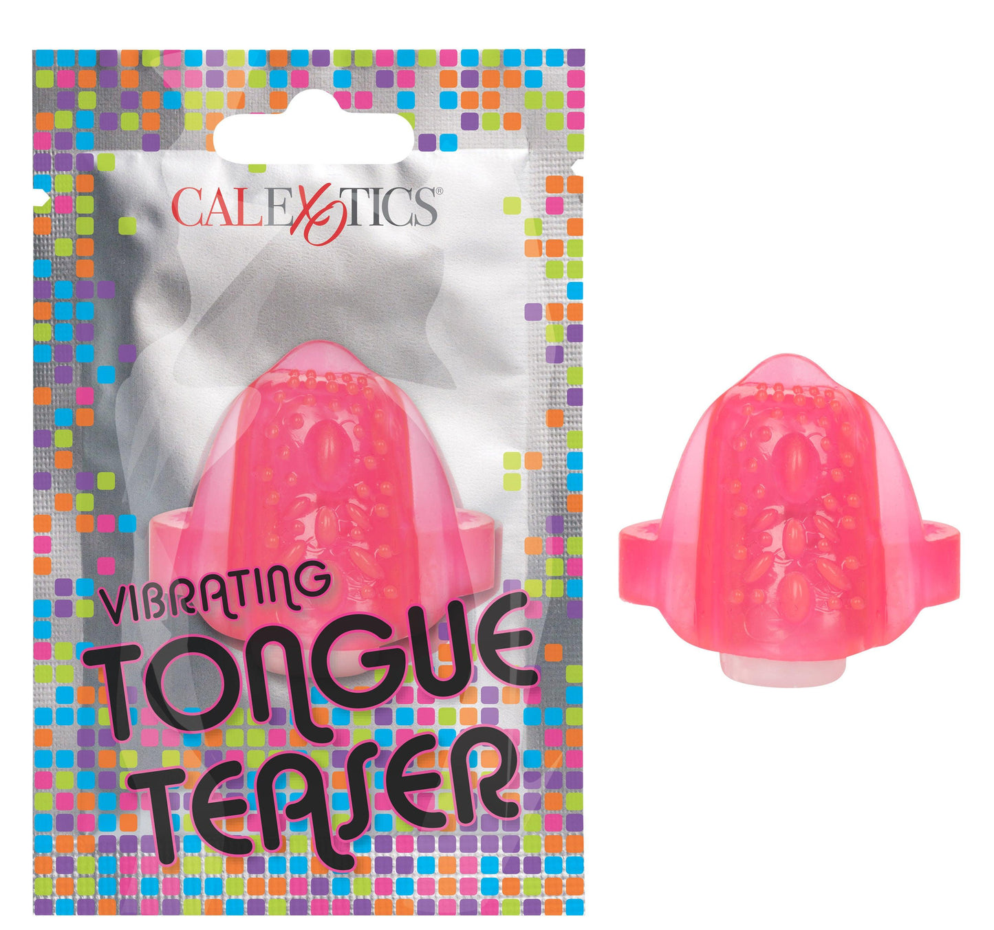 Foil Pack Vibrating Tongue Teaser - Clear - Love It Wet