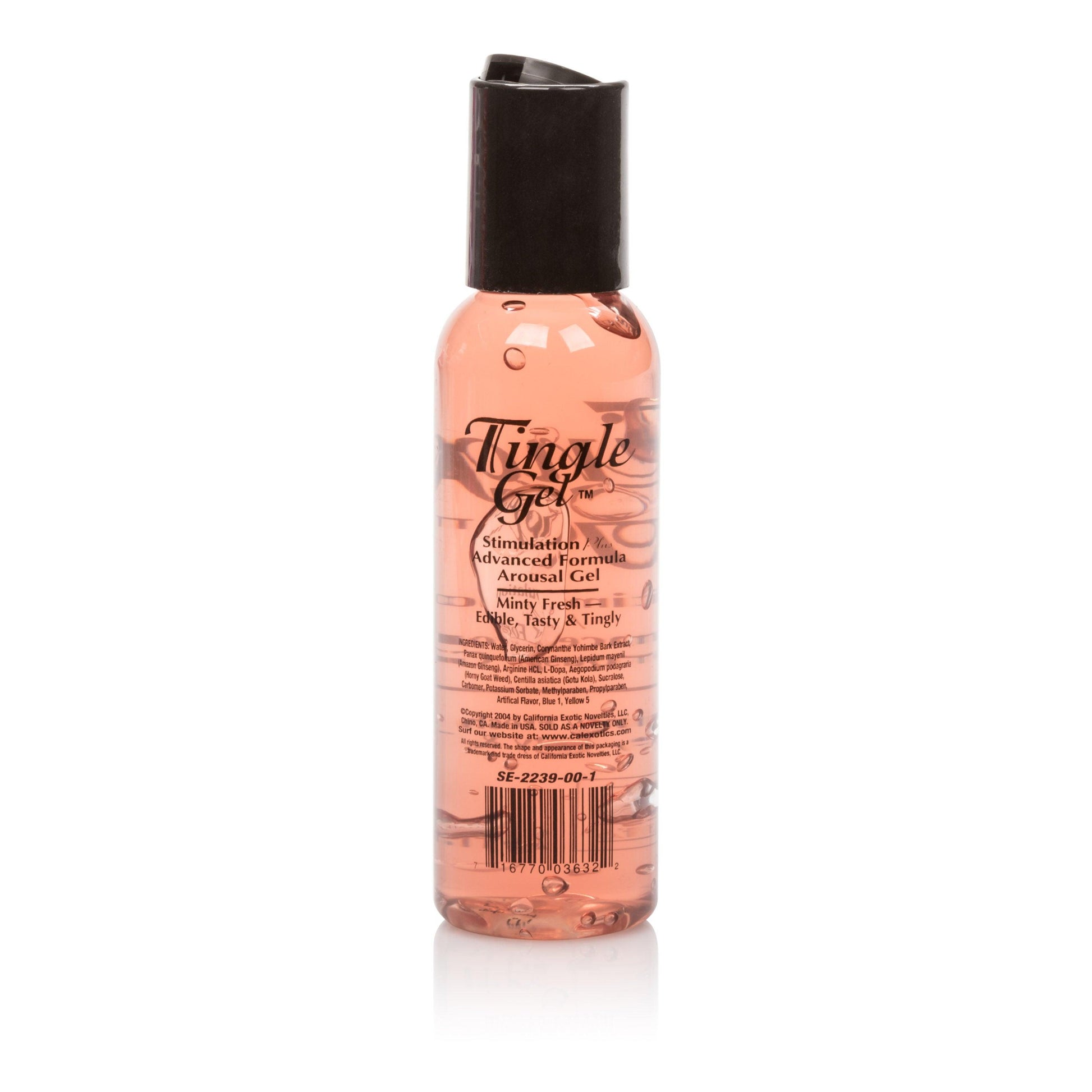 Tingle Gel - 2.4 Fl. Oz. - Clamshell - Love It Wet