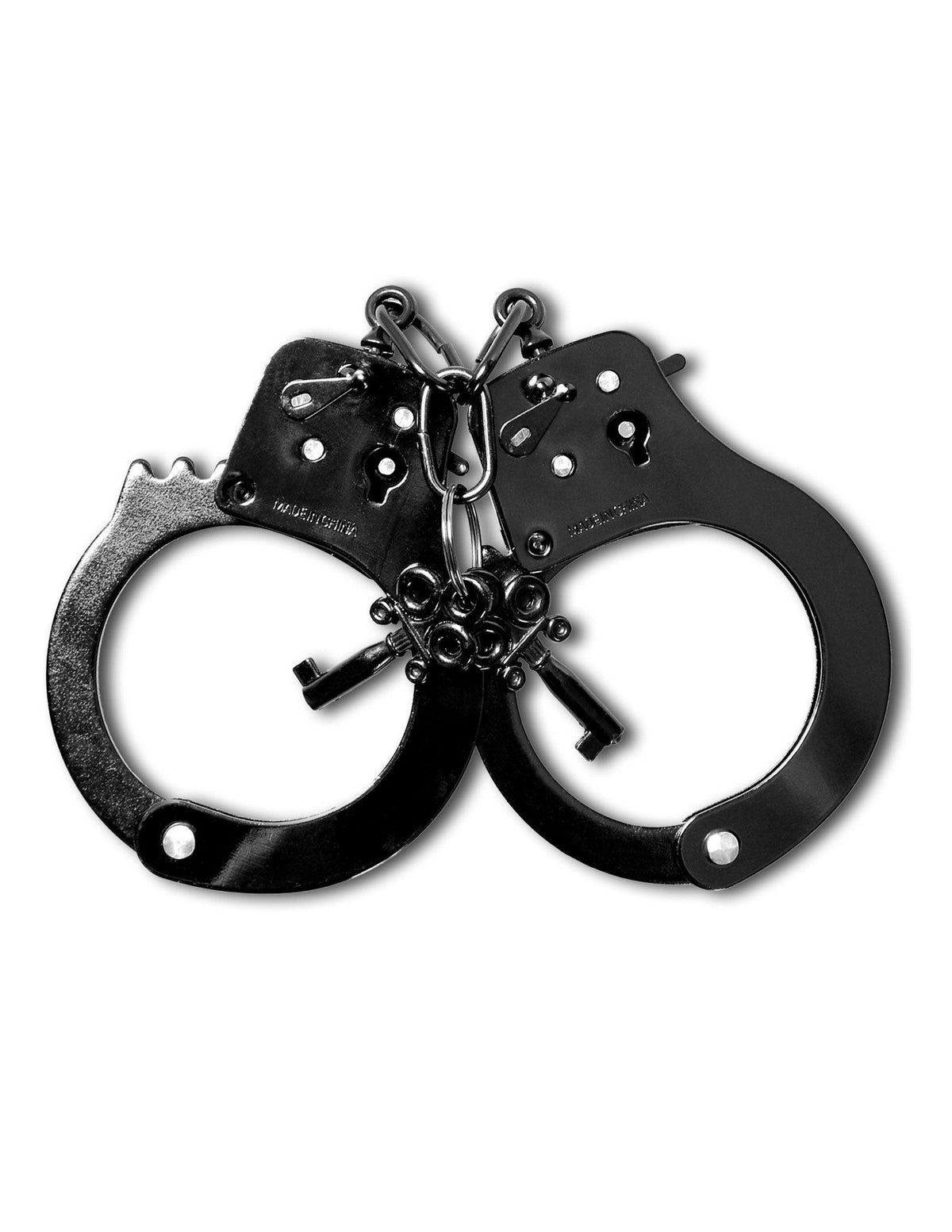 Fetish Fantasy Series Anodized Cuffs - Black - Love It Wet