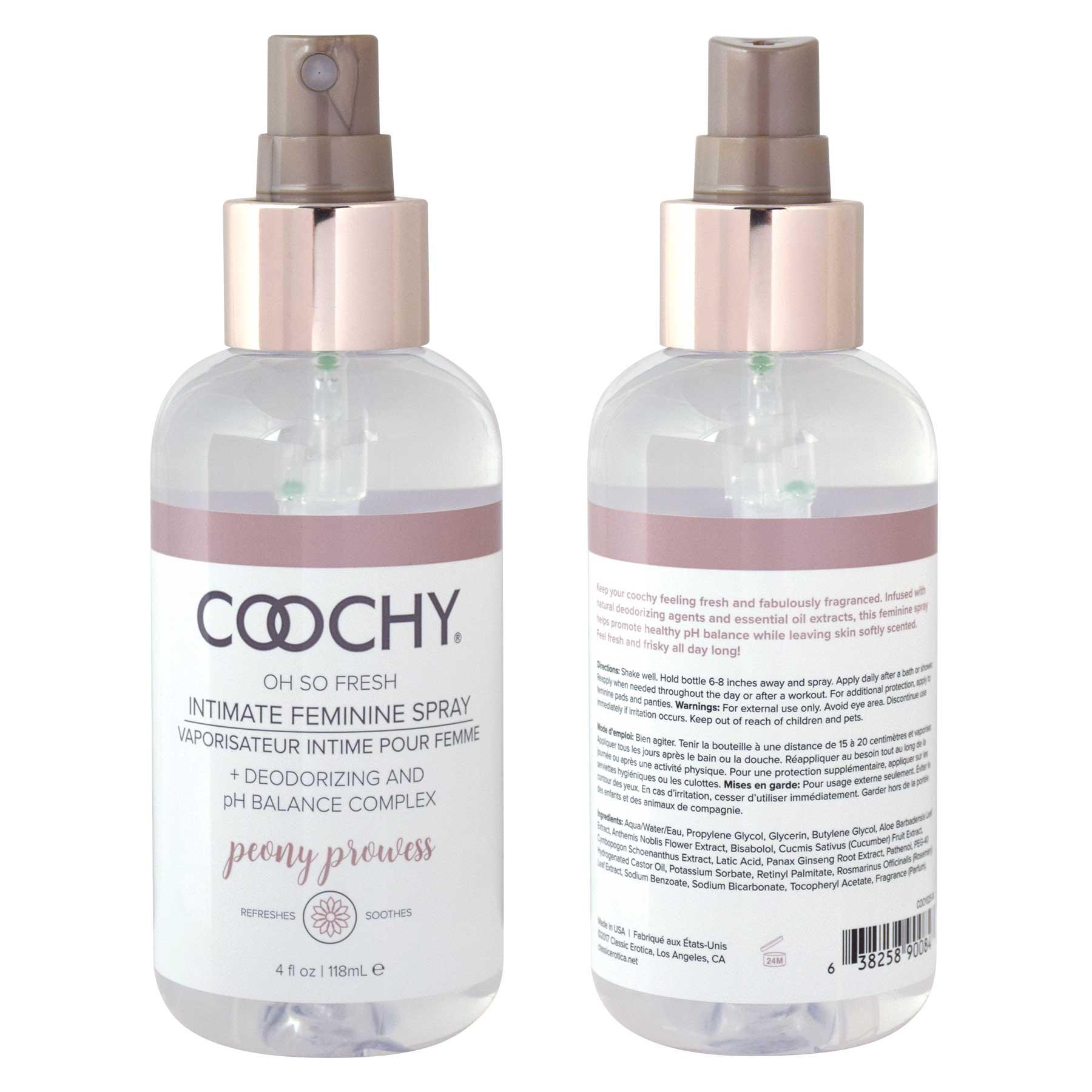 Coochy Intimate Feminine Spray 4oz - Love It Wet