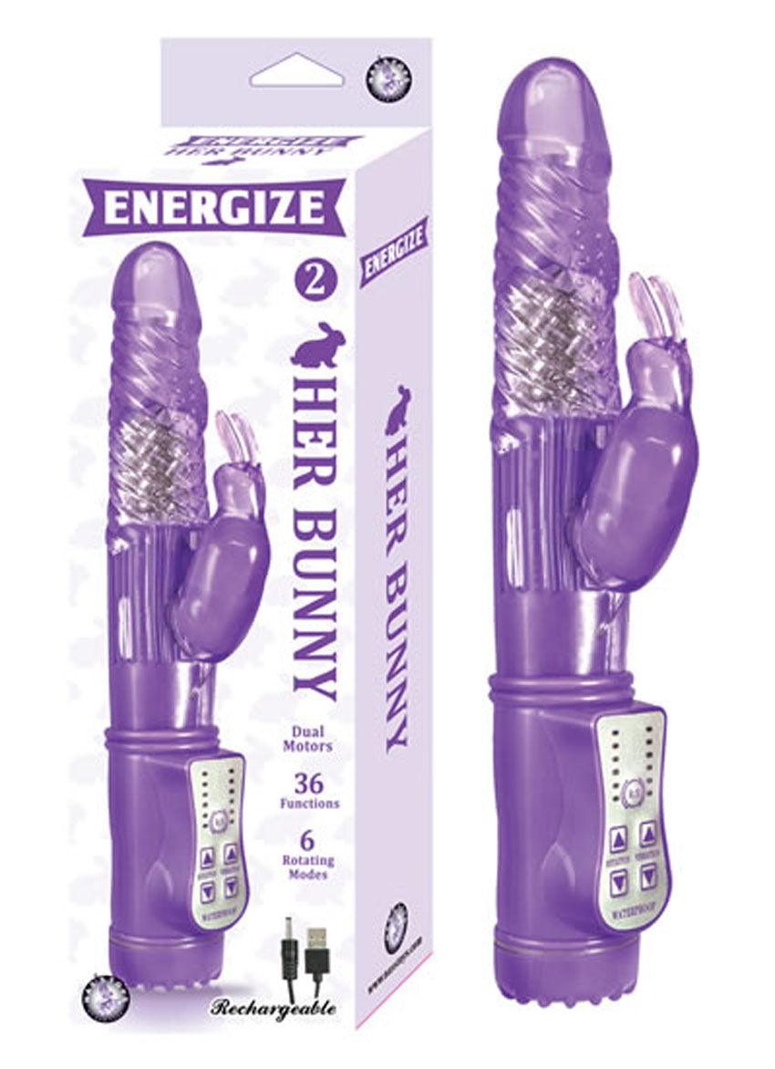 Energize Her Bunny 2 - Purple - Love It Wet