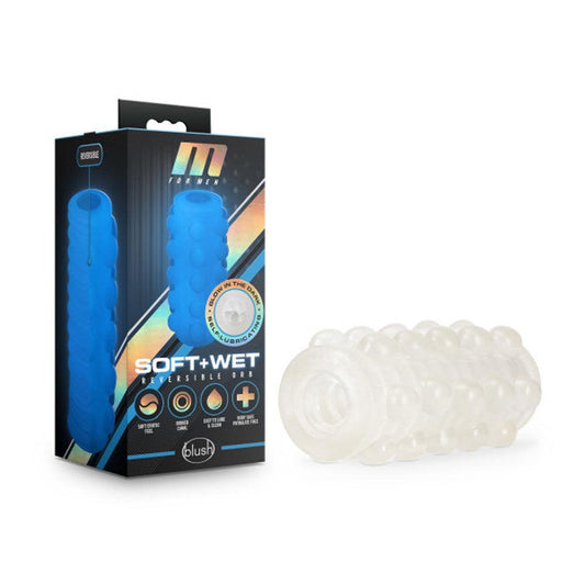 M for Men - Soft and Wet - Reversible Orb - Frosted - Love It Wet