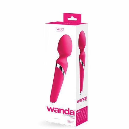 Wanda Rechargeable Wand - Just Black - Love It Wet