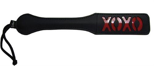 Sex and Mischief Xoxo Paddle - Black - Love It Wet