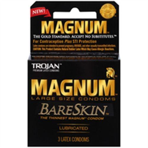 Trojan Magnum Bareskin - 10 Pack - Love It Wet