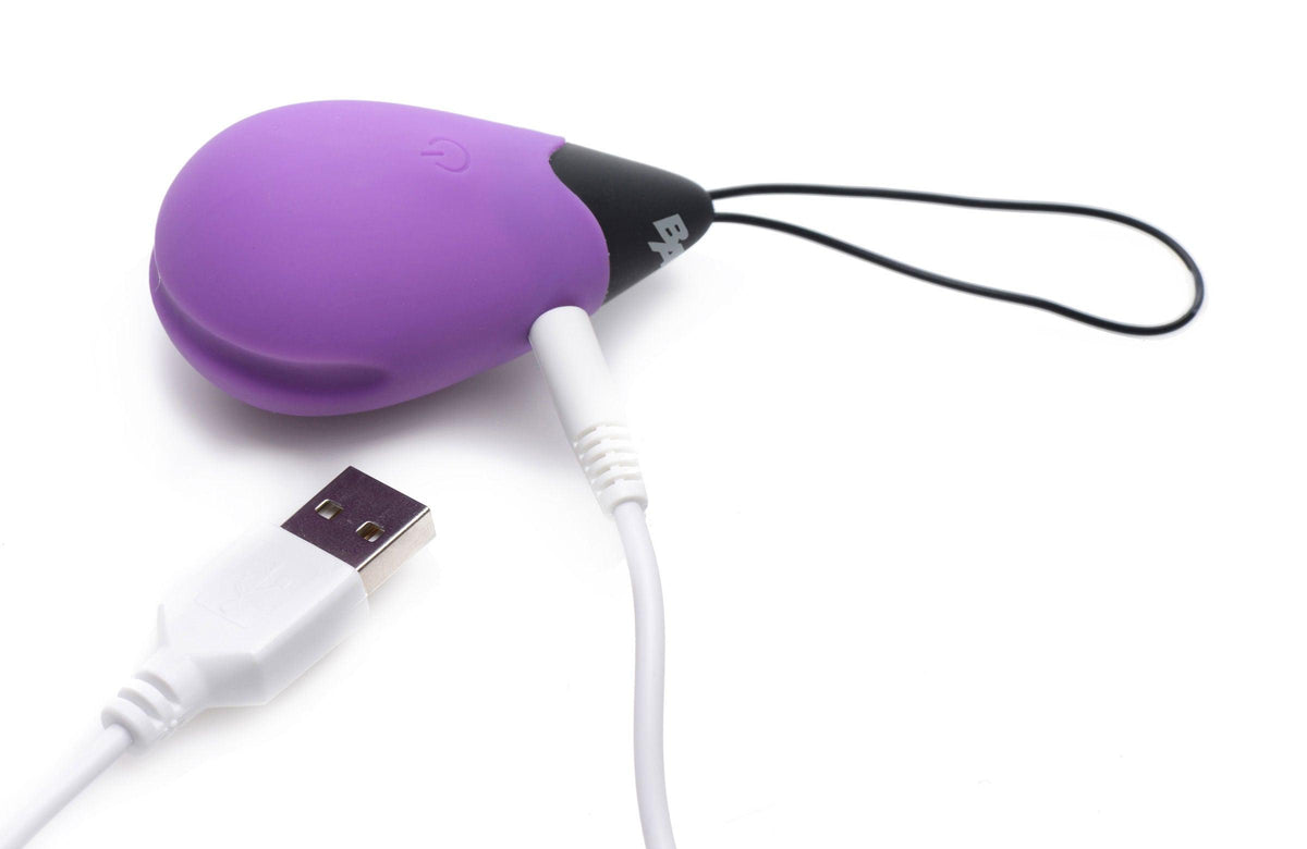 Bang - 10x Silicone Vibrating Egg - Purple - Love It Wet