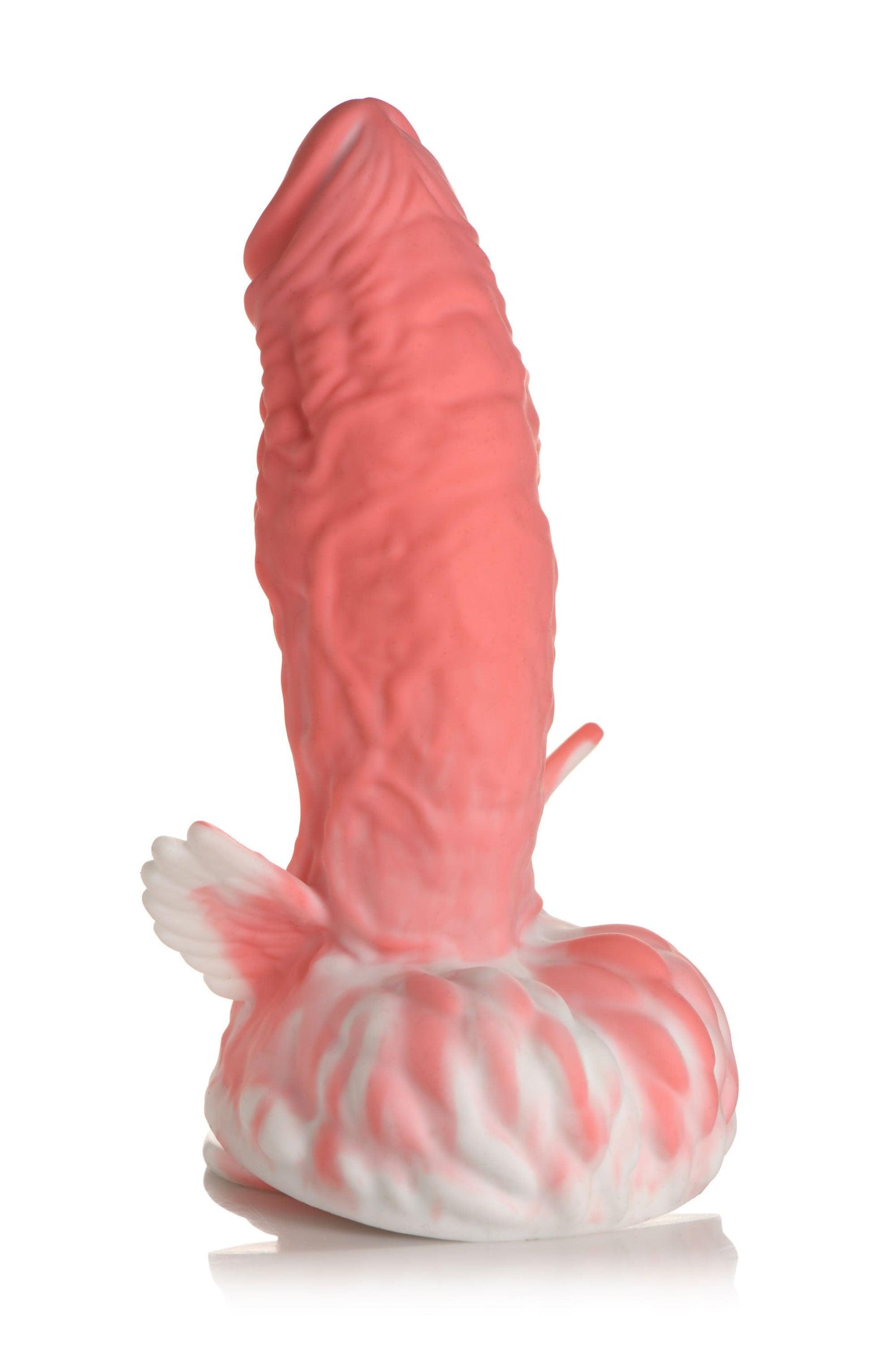 Pegasus Pecker Winged Silicone Dildo - Pink/white - Love It Wet