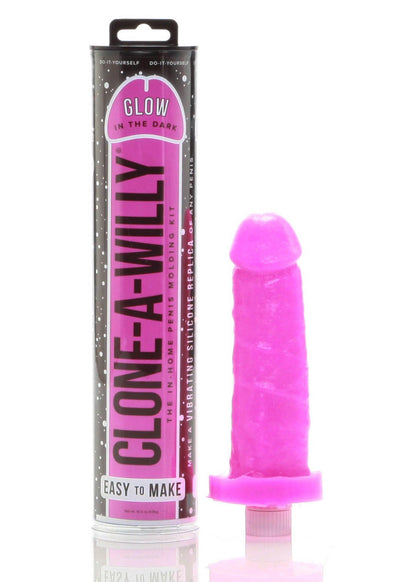 Clone-a-Willy Glow-in-the-Dark Kit - Pink - Love It Wet