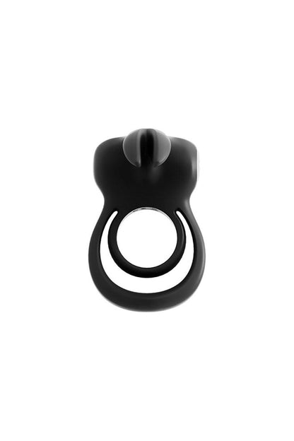 Thunder Bunny Rechargeable Dual Ring - Black Pearl - Love It Wet