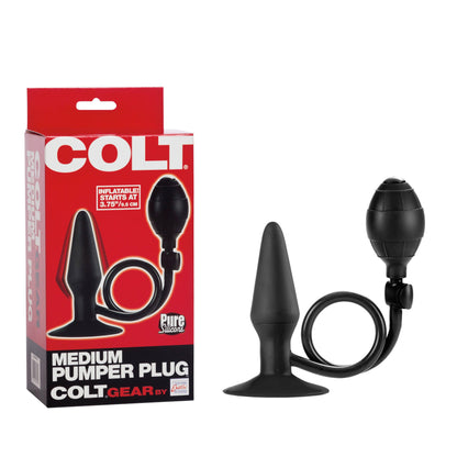 Colt Medium Pumper Plug - Black - Love It Wet