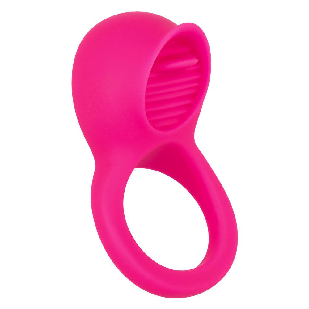 Silicone Rechargeable Teasing Tongue Enhancer - Love It Wet