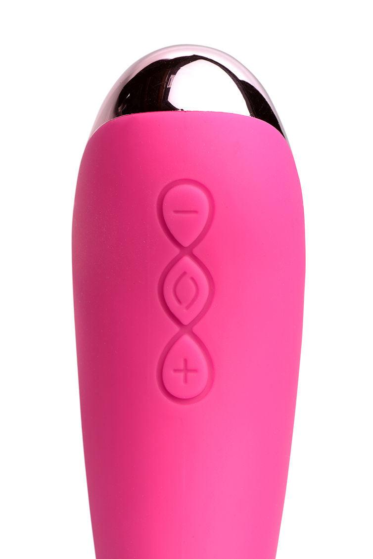 Silicone G Spot Wand - Magenta - Love It Wet