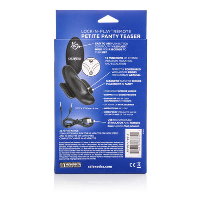 Lock-N-Play Remote Petite Panty Teaser - Love It Wet